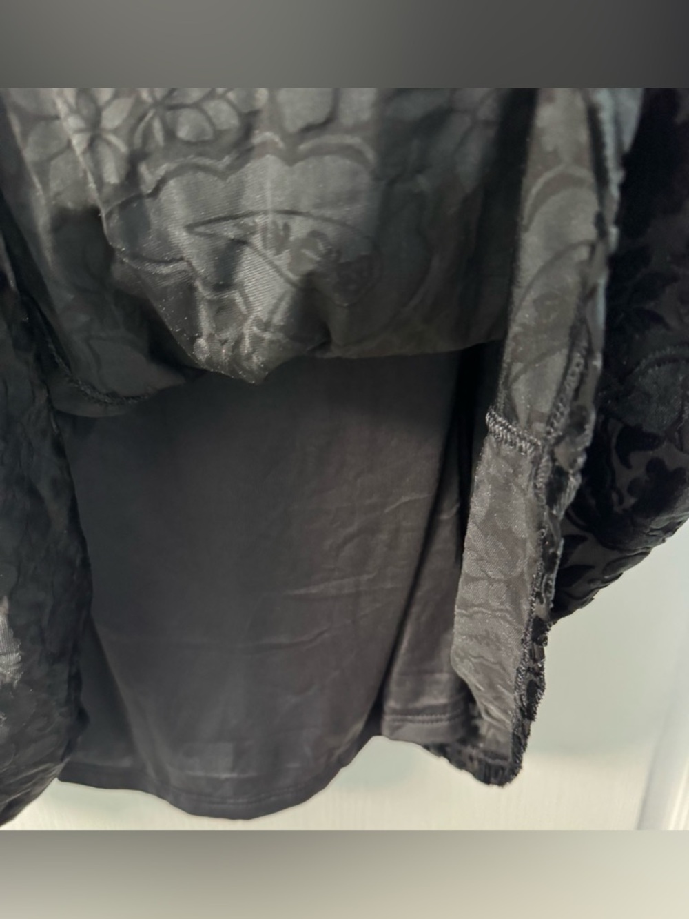 Old Navy Petite Long-Sleeve Velour Mini Dress - Picture 8 of 14